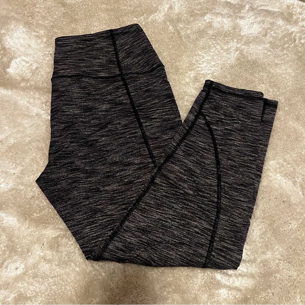 Victoria Sport Black and Gray Leggings